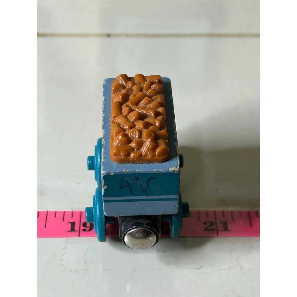 Thomas & Friends Wooden Railway Ferdinand's Tender Blue Log Car Train 1921WJ00